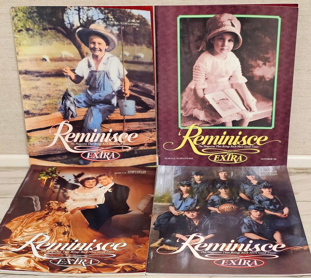 Reminisce EXTRA Magazine Feb 2000, November 2008, March 2009 Editions Lot 3